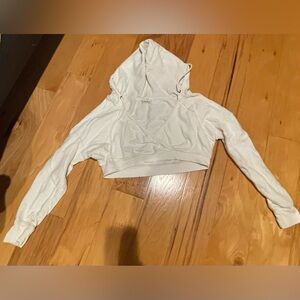 Free people cropped hoodie EUC